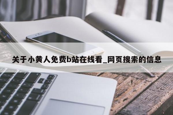 关于小黄人免费b站在线看_网页搜索的信息