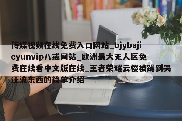 传媒视频在线免费入口网站_bjybajieyunvip八戒网站_欧洲最大无人区免费在线看中文版在线_王者荣耀云樱被躁到哭还流东西的简单介绍