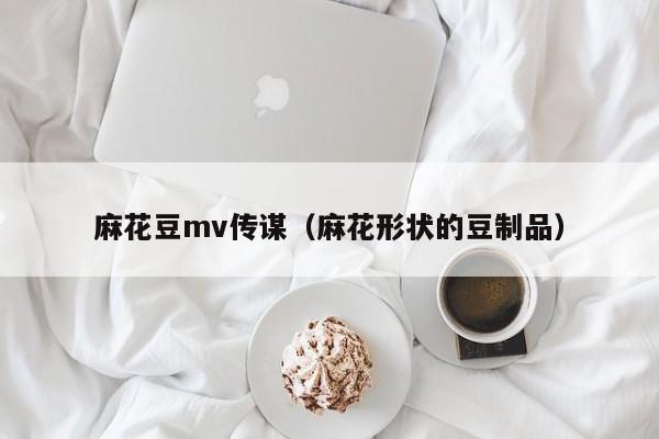 麻花豆mv传谋(麻花形状的豆制品)