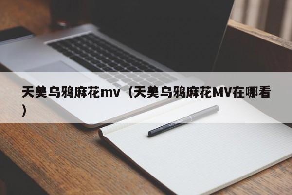 天美乌鸦麻花mv（天美乌鸦麻花MV在哪看）