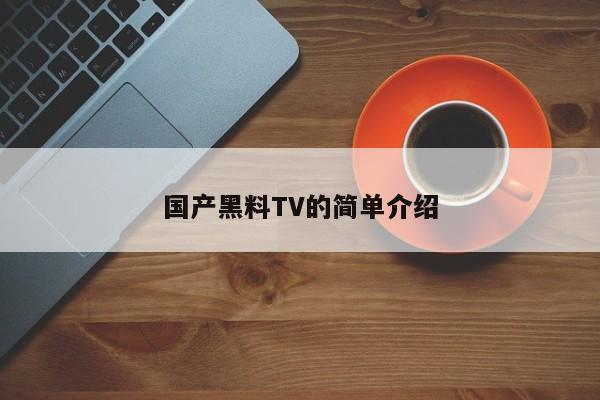 国产黑料TV的简单介绍